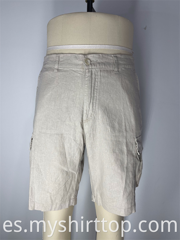 Flax Casual Workwear Big Pocket Shorts